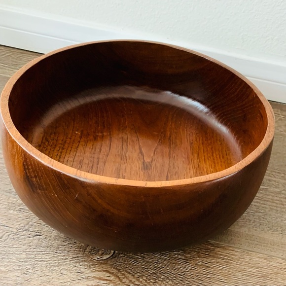 Verity southall teak Wood Bowl - Picture 11 of 12